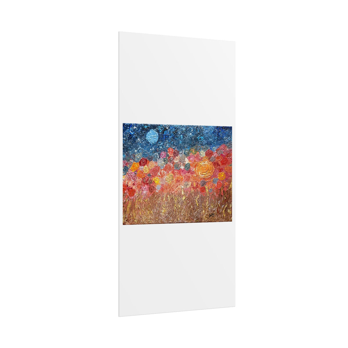 "Ozone-layered." Rolled Posters in print.