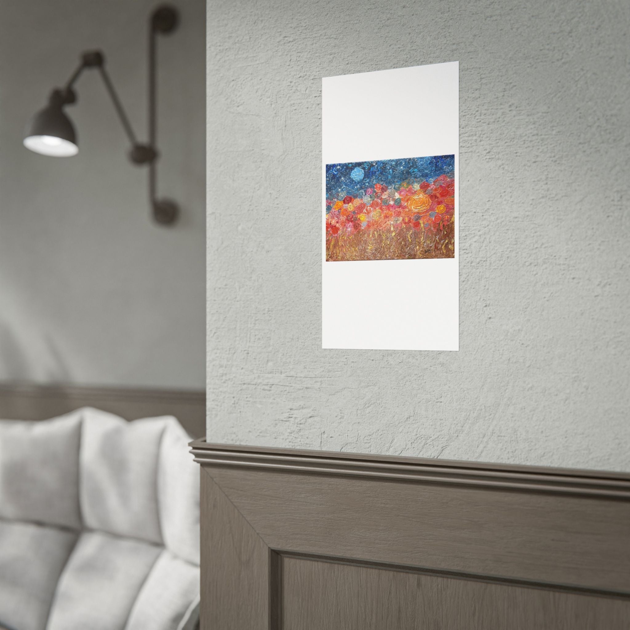"Ozone-layered." Rolled Posters in print.