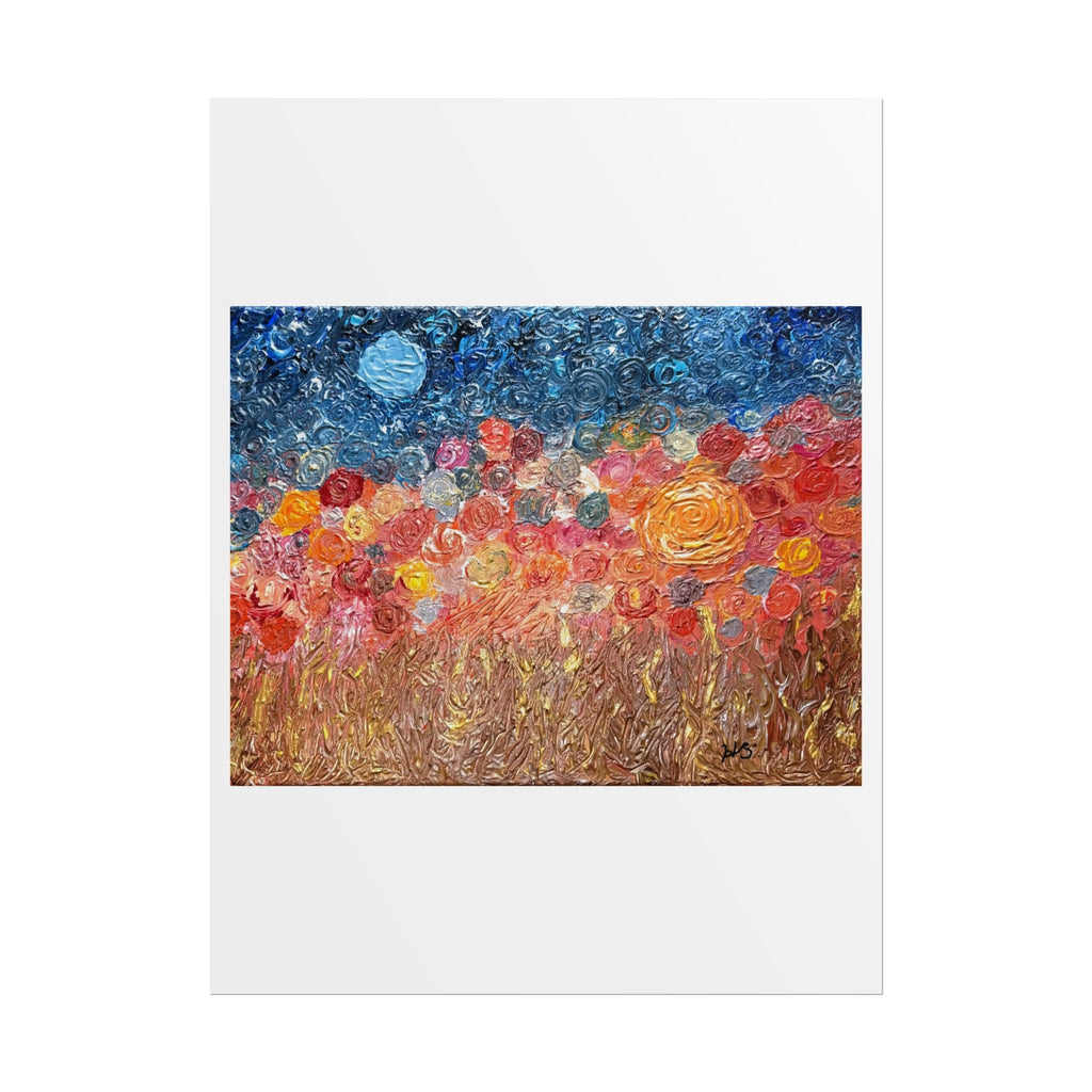 "Ozone-layered." Rolled Posters in print.