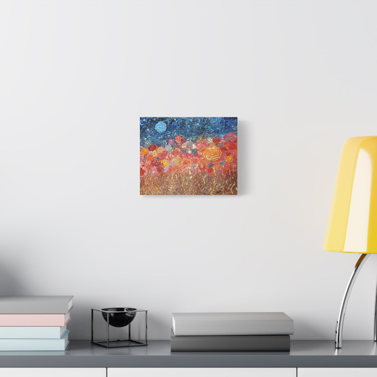 Impressionist Floral Field Matte Canvas – Stretched 1.25" Wall Art