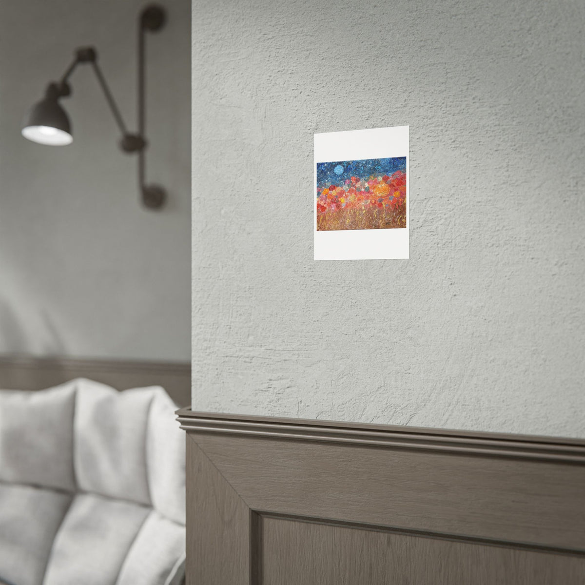 "Ozone-layered." Rolled Posters in print.