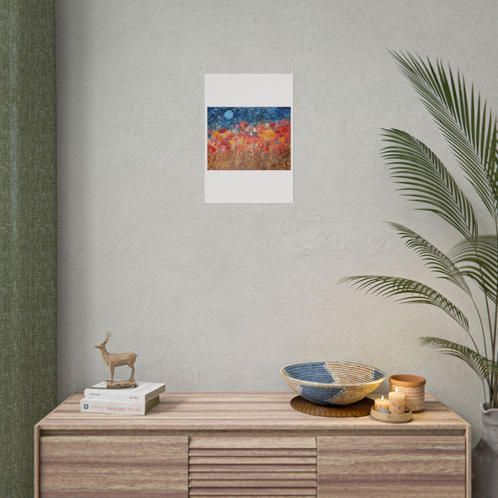"Ozone-layered." Rolled Posters in print.
