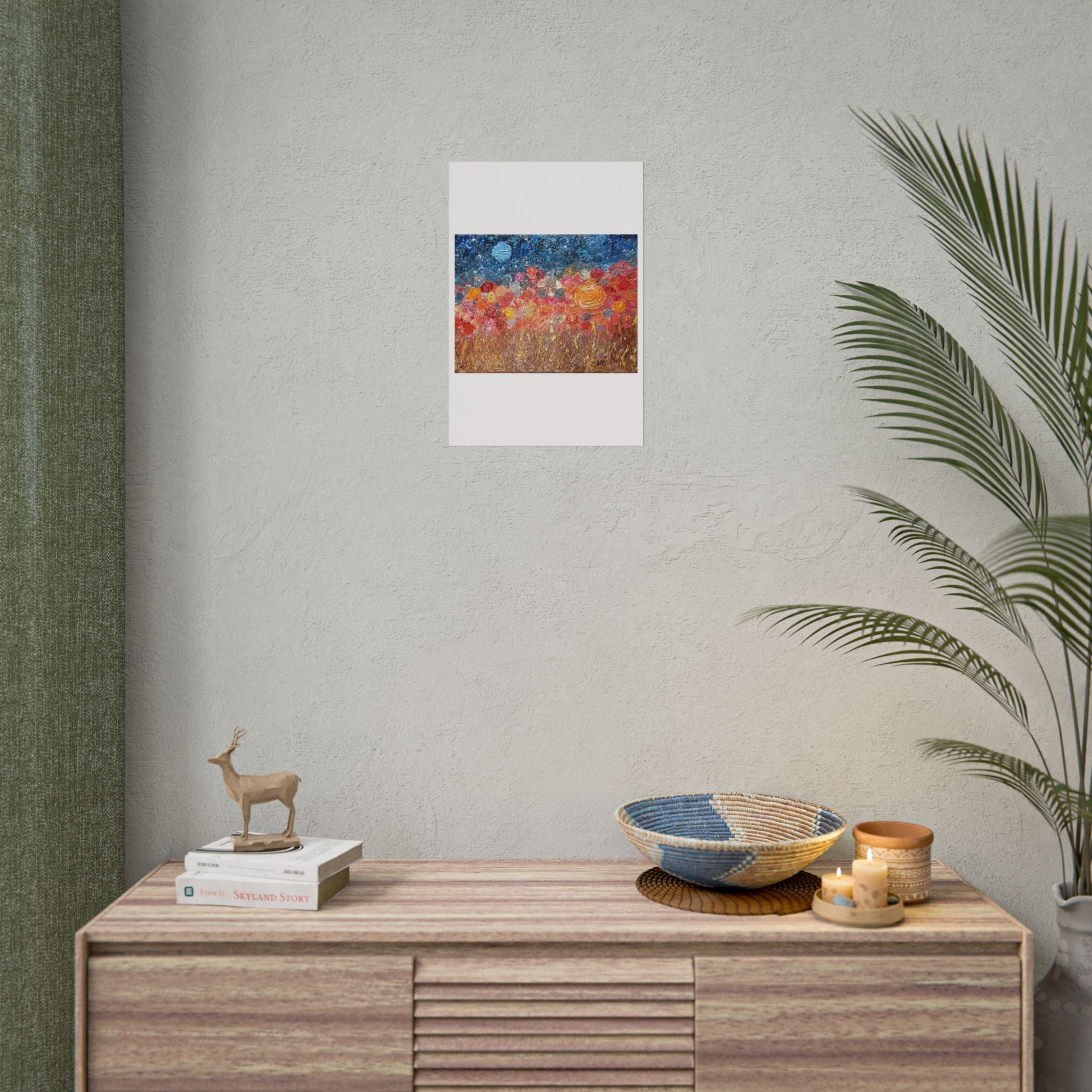 "Ozone-layered." Rolled Posters in print.