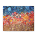 Impressionist Floral Field Matte Canvas – Stretched 1.25" Wall Art