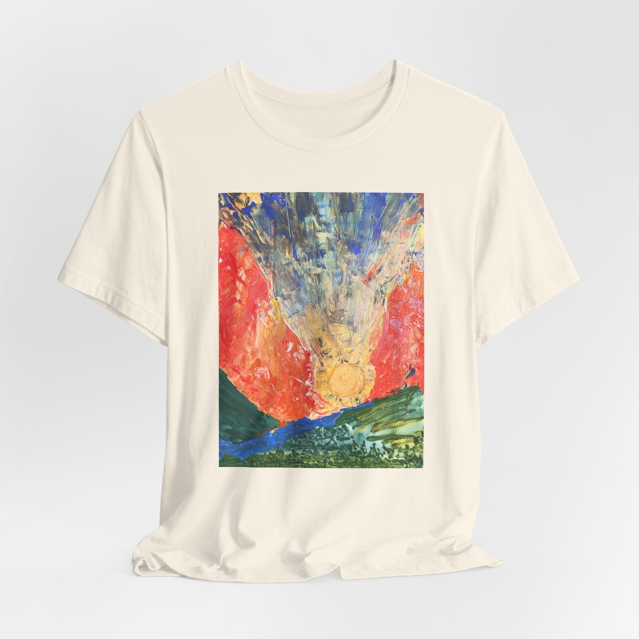 Abstract Sunrise Landscape T-Shirt
