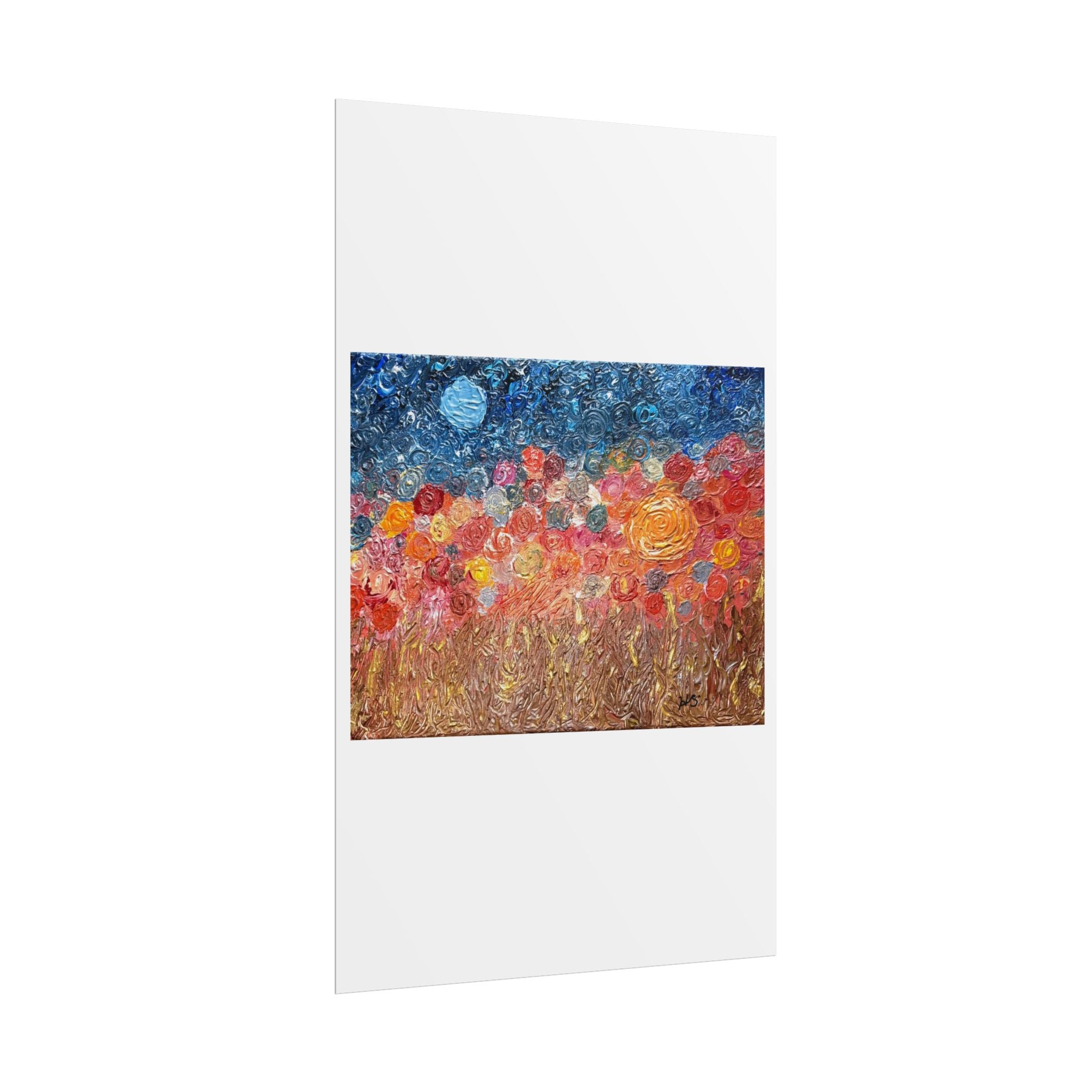 "Ozone-layered." Rolled Posters in print.