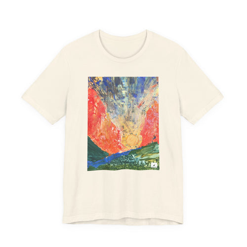 Abstract Sunrise Landscape T-Shirt