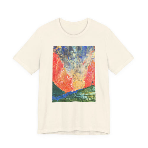 Abstract Sunrise Landscape T-Shirt